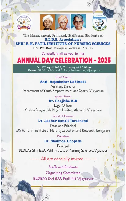 BLDEA Nursing - Annual Day Celebration 2025